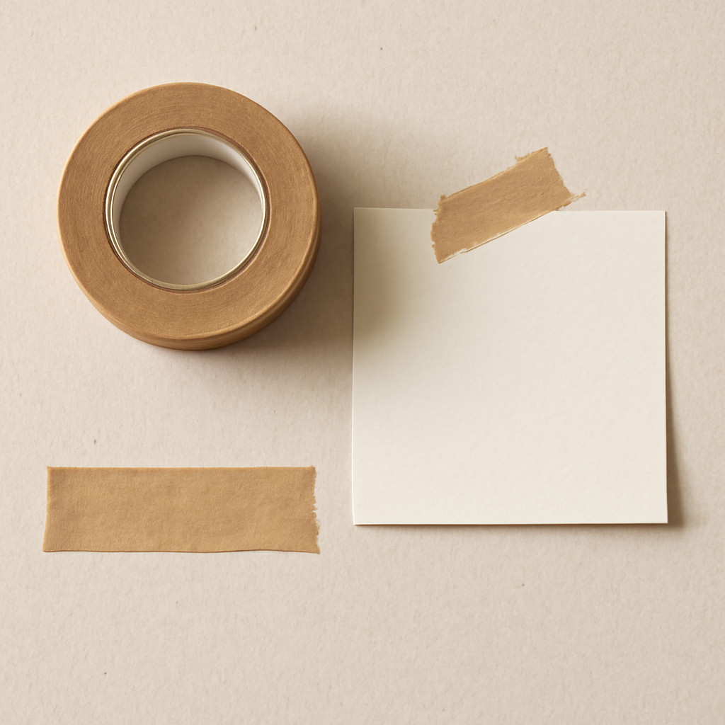 kraft tape application